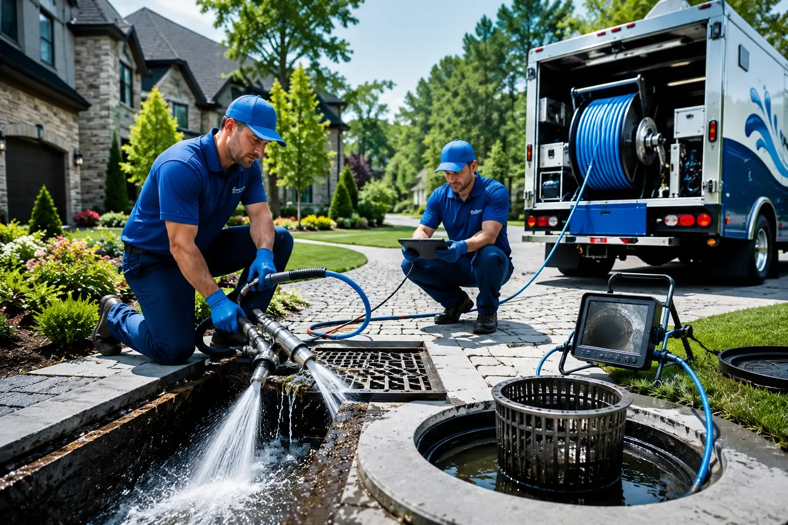 Local outdoor drain cleaning professionals in Lone Tree, IA